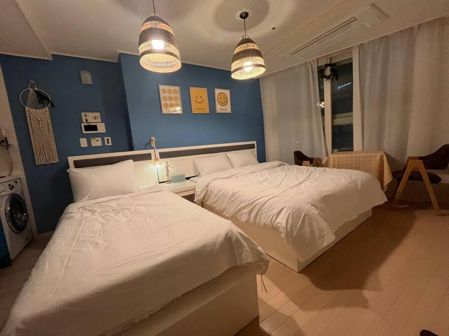 Haeundae Beach Stay #2Min Walk #2Beds Busan Luaran gambar