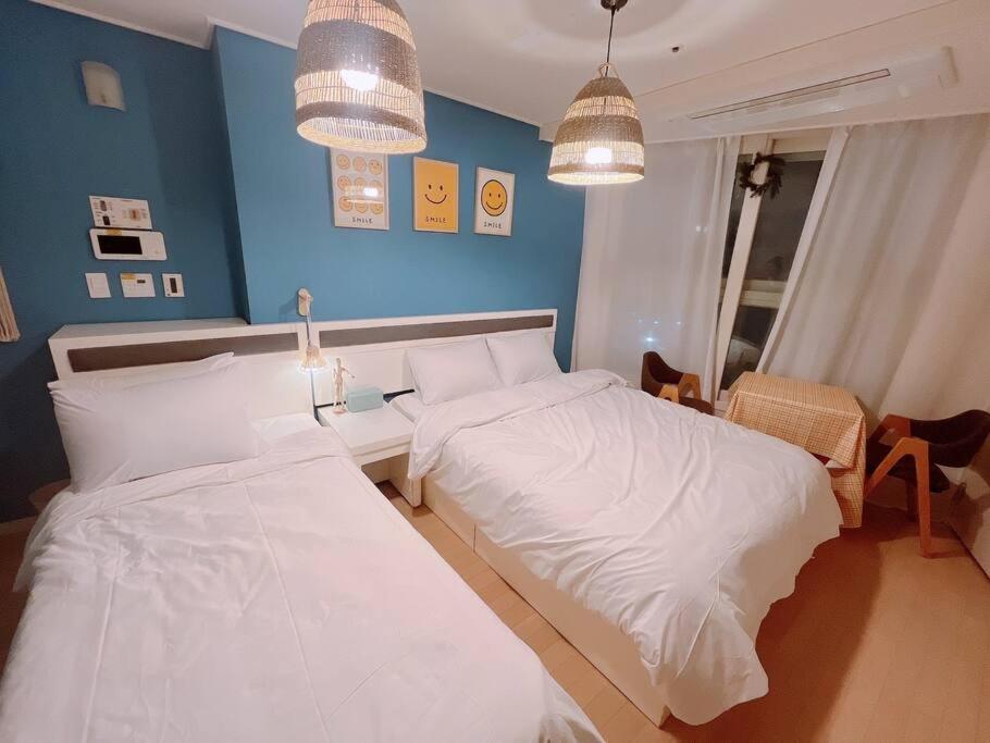 Haeundae Beach Stay #2Min Walk #2Beds Busan Luaran gambar